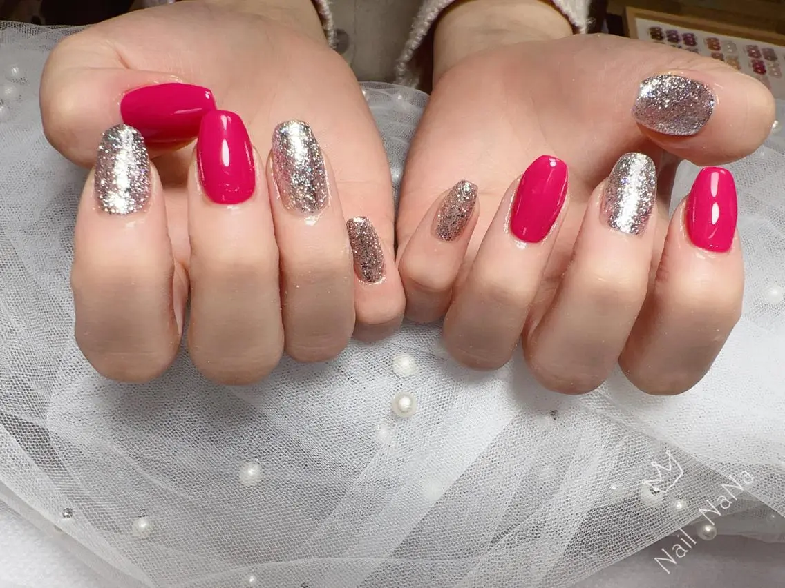 ロング カラー ネイル ハンドネイル Nail NaNaのネイルデザイン