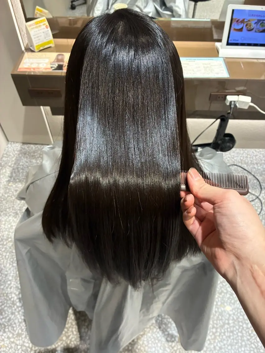 ロング トリートメント カラーブリーチ特化 石原勇希のヘアスタイル