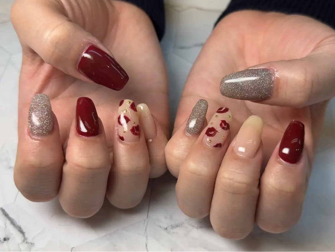 ネイル ハンドネイル Queennail 北堀江AYAのネイルデザイン