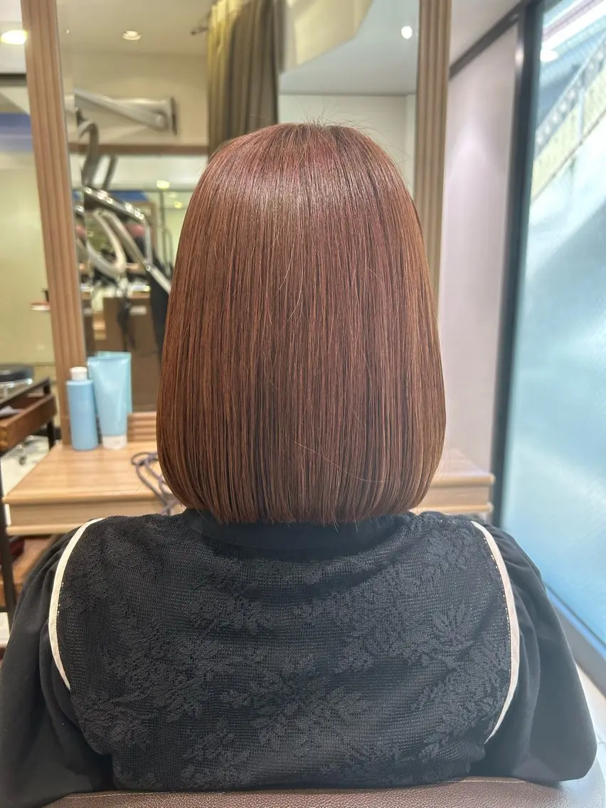 ショート ボブ カット ヘアカラー ショート、ボブ/ 川鍋薫のヘアスタイル