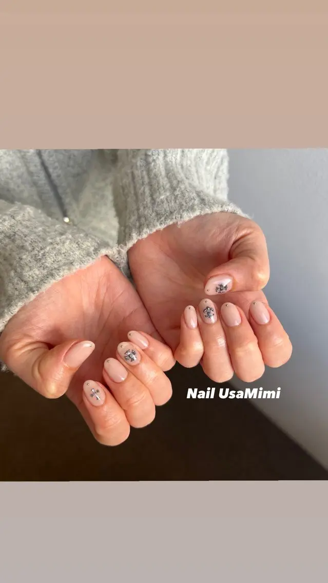 ネイル ジェルネイル マグネットネイル 持ち込み ワンカラーネイル パラジェル 本町NailUsa Mimi RIKOのネイルデザイン
