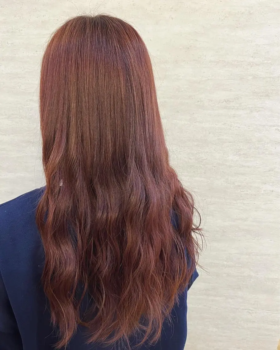 ロング 💜N°大分💜 三浦のヘアスタイル