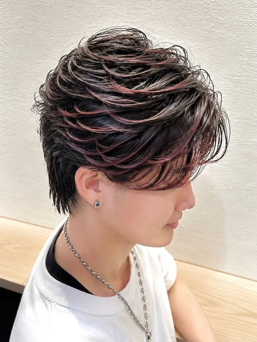 ショート メンズ支持数No.1 👑リュウ👑のヘアスタイル