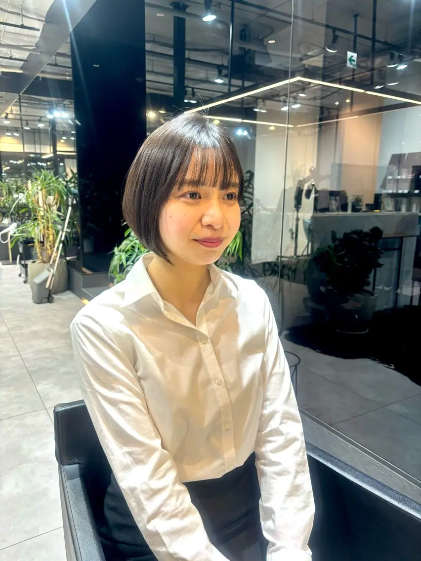 ショート 小田 桜のヘアスタイル