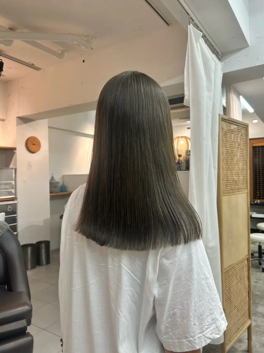 ロング カット ヘアカラー トリートメント ヘッドスパ 🪷立川/ニュアンス 透明感/菜々子🐏のヘアスタイル