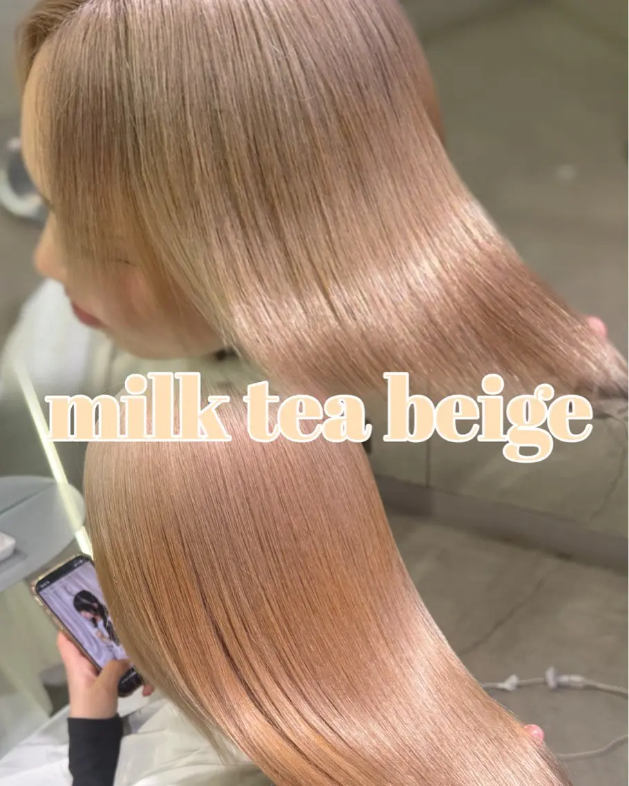 🧸【王道垢抜けカラー】🧸 2ブリーチ＋カラーの写真