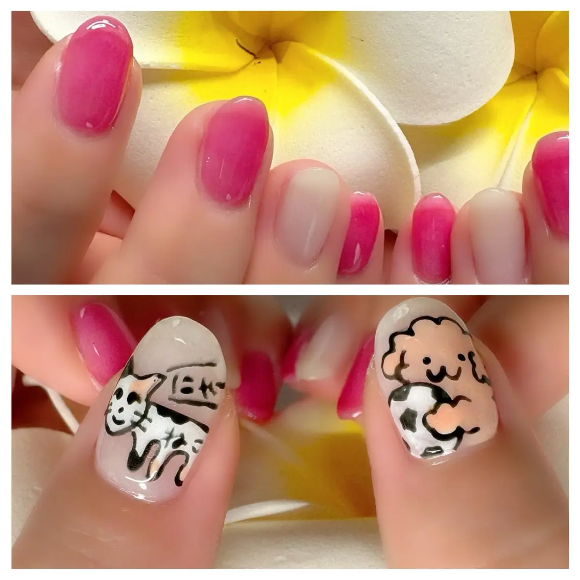 ネイル アートネイル ジェルネイル 赤色 ホワイト ハンドネイル Eye nailのネイルデザイン