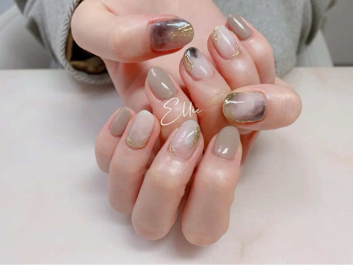 ネイル ハンドネイル ハンドケア 閨匠ビューティサロン 新橋店♡Ellieのネイルデザイン
