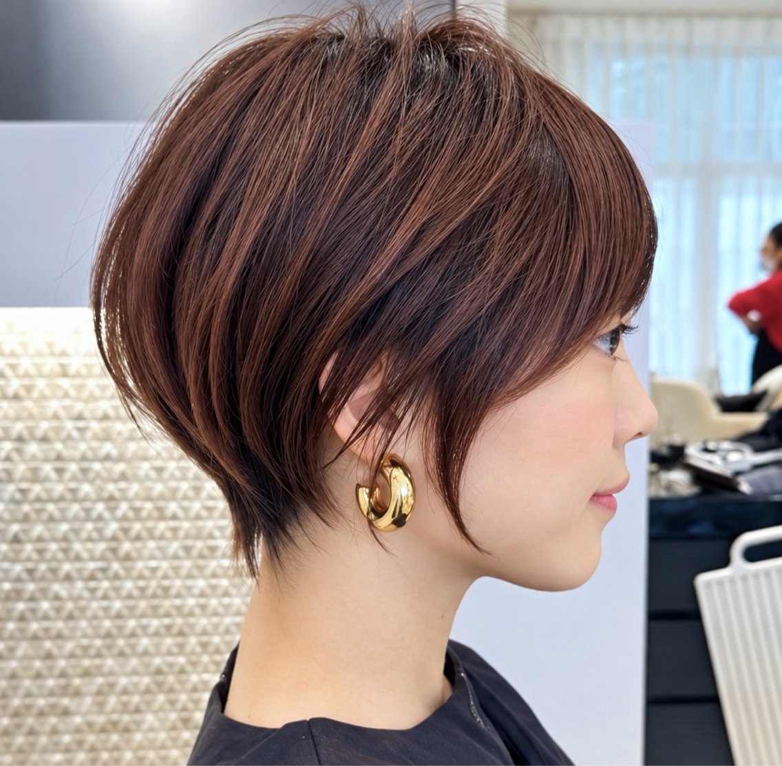 ショート 小顔ショート 原宿/みゆのヘアスタイル