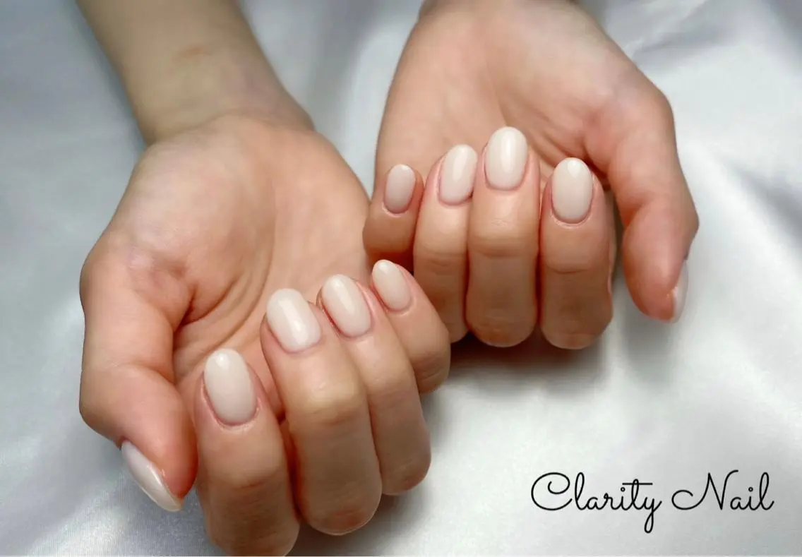 ネイル ワンカラーネイル ハンドネイル Clarity Nailのネイルデザイン
