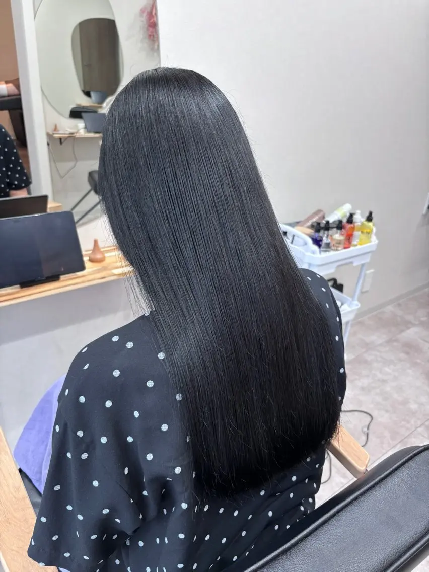 ロング カラー トリートメント ヘッドスパ 🪼高評価🪼 💎柴崎の藤咲💎のヘアスタイル