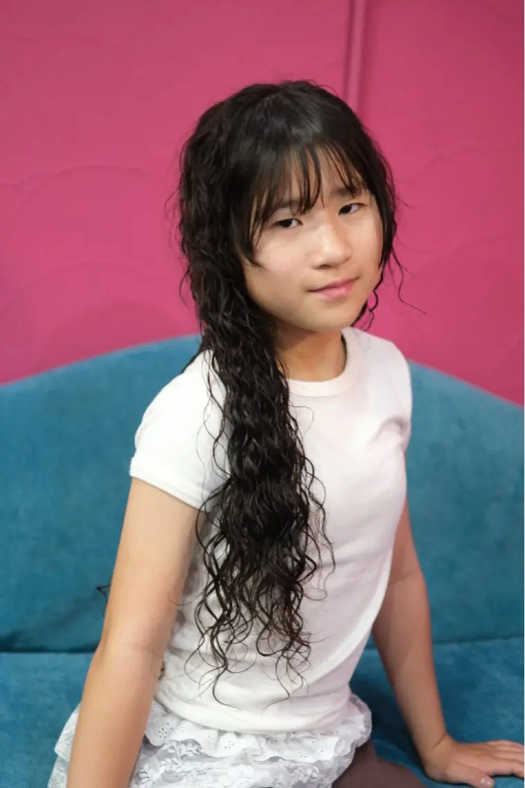 パーマ 学生 スパイラルパーマ Asuka 宇宙開発美容所のヘアスタイル