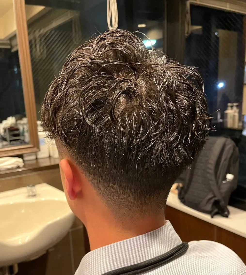 ショート パーマ 長谷川 真那のヘアスタイル