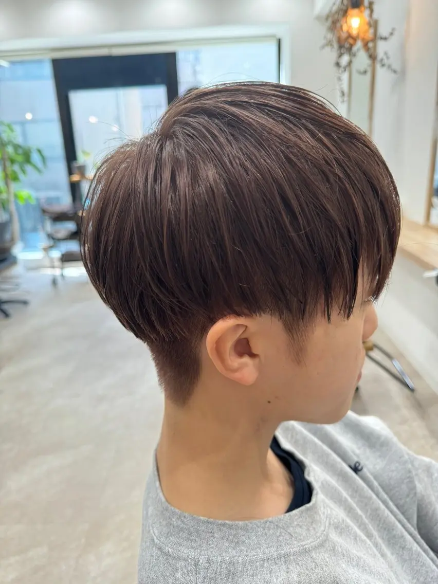 【ミニモメンズ限定】メンズカット+カラー+炭酸ケアシャンプーの写真
