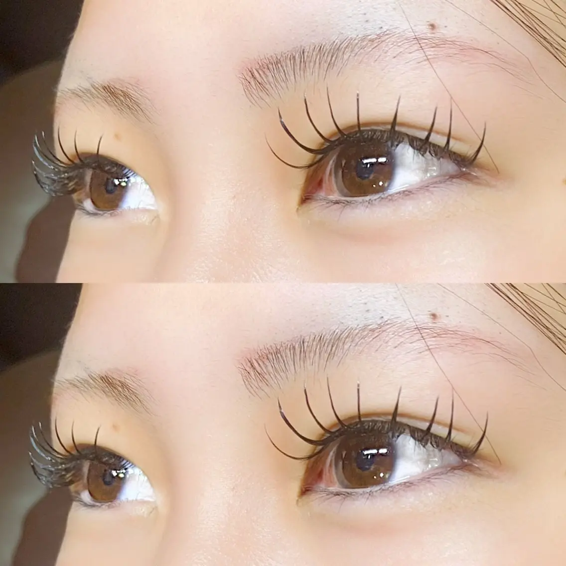 マツエク・マツパ 束感まつ毛 フラットラッシュ ヘアメイクピカソ 髙井久美のマツエク・マツパデザイン