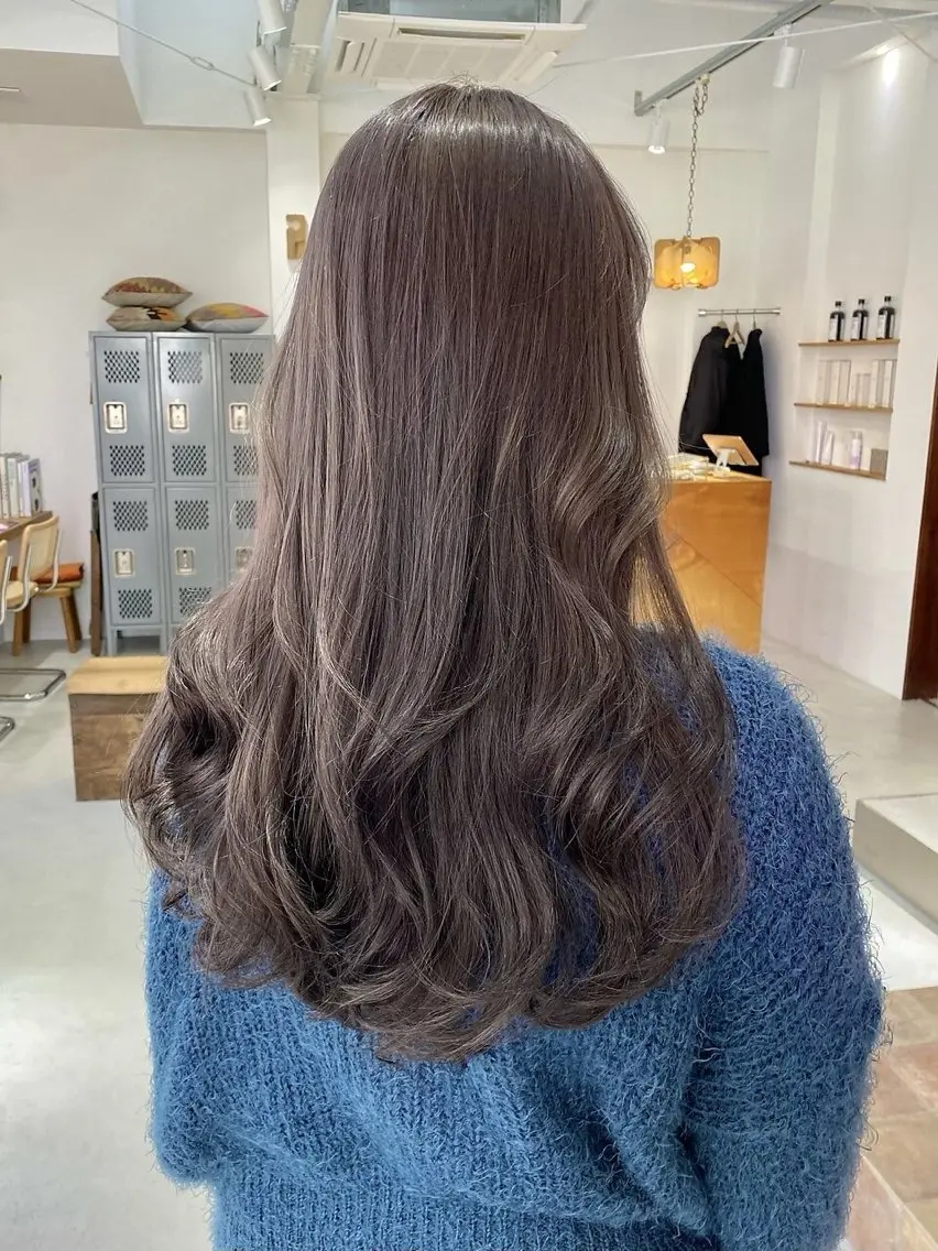 ロング カット ヘアカラー トリートメント oorry.toku /髪質改善ストレートのヘアスタイル