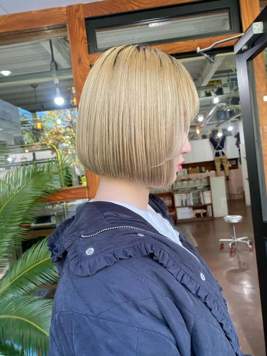ショート カット なぎ🌿.∘[ボブ, ニュアンスカラー]のヘアスタイル