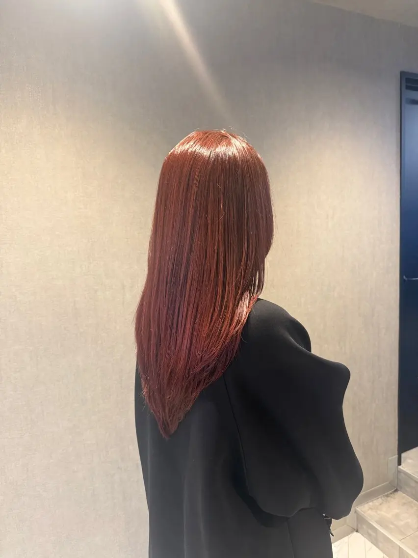 ロング カラー ヘアカラー トリートメント ハイトーンカラー 縮毛矯正/ジャックのヘアスタイル