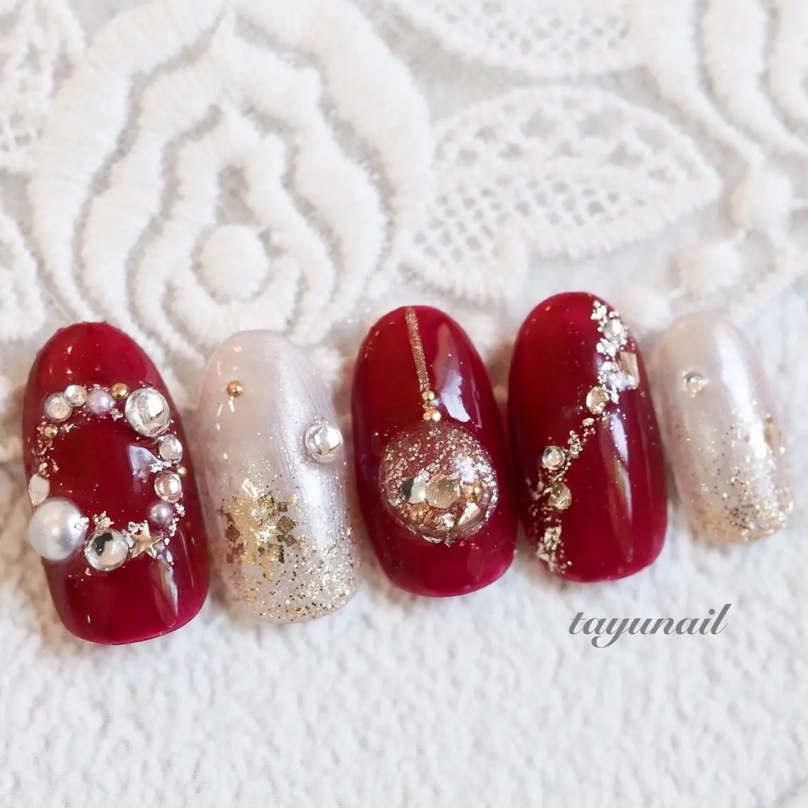 ネイル アートネイル ジェルネイル パラジェル ネイルサロン 【たゆnail】のネイルデザイン