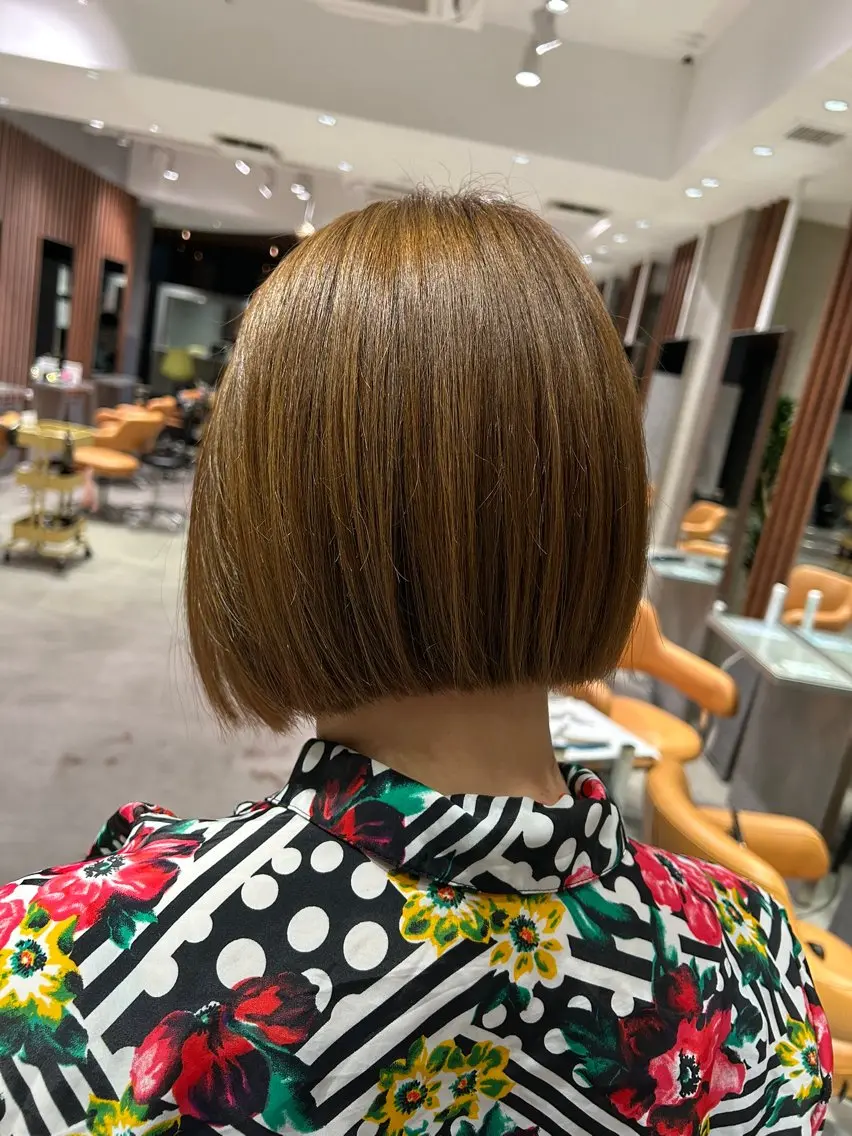 ミディアム ボブ/ショートボブ/ 金田駿之介のヘアスタイル