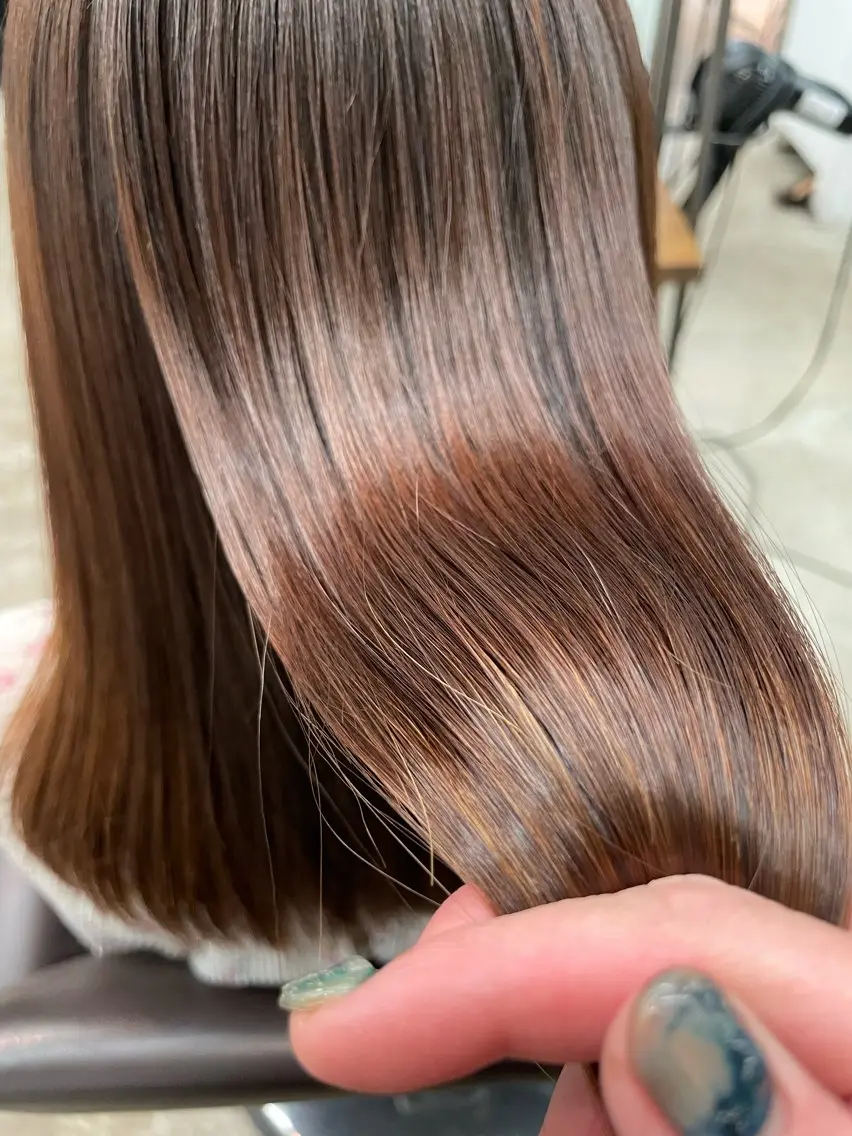 ロング 髪質改善 トリートメント レイヤー/デジパ SAKIのヘアスタイル