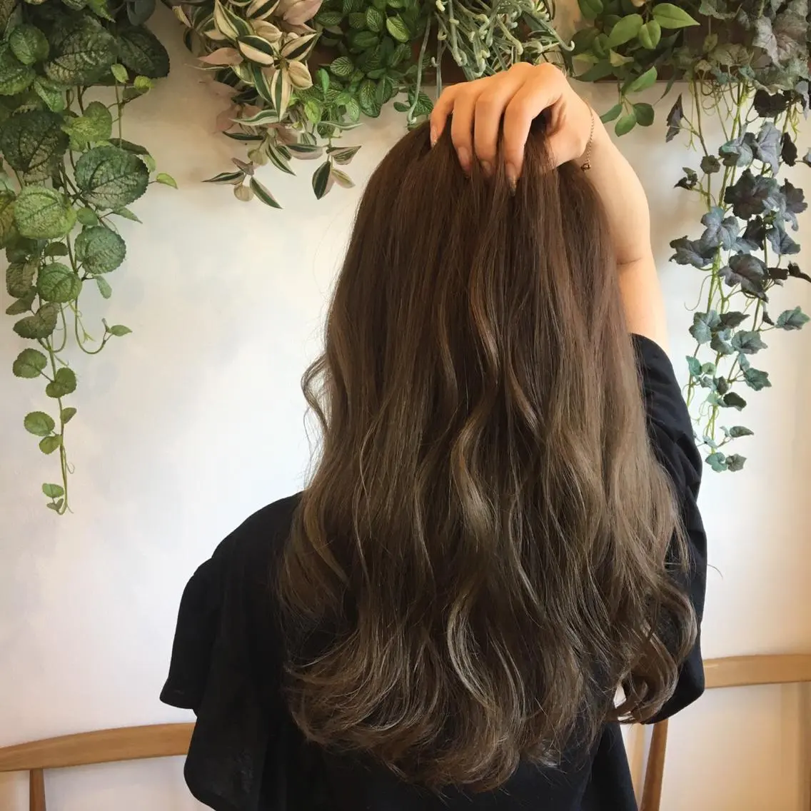 ロング カラー パーマ ヘアアレンジ メンズ キッズ ネイル マツエク・マツパ ベージュカラー 田中 裕士のヘアスタイル