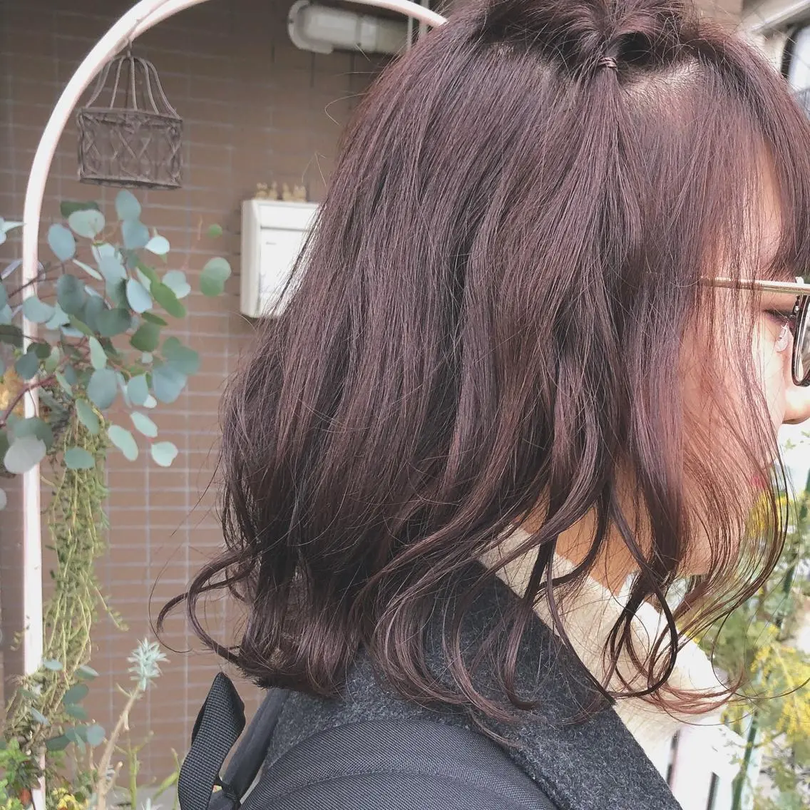 ミディアム カラー ピンクカラー バイオレットカラー カット ヘアカラー トリートメント N°+aero 🦔近藤　のぞみ🦔のヘアスタイル