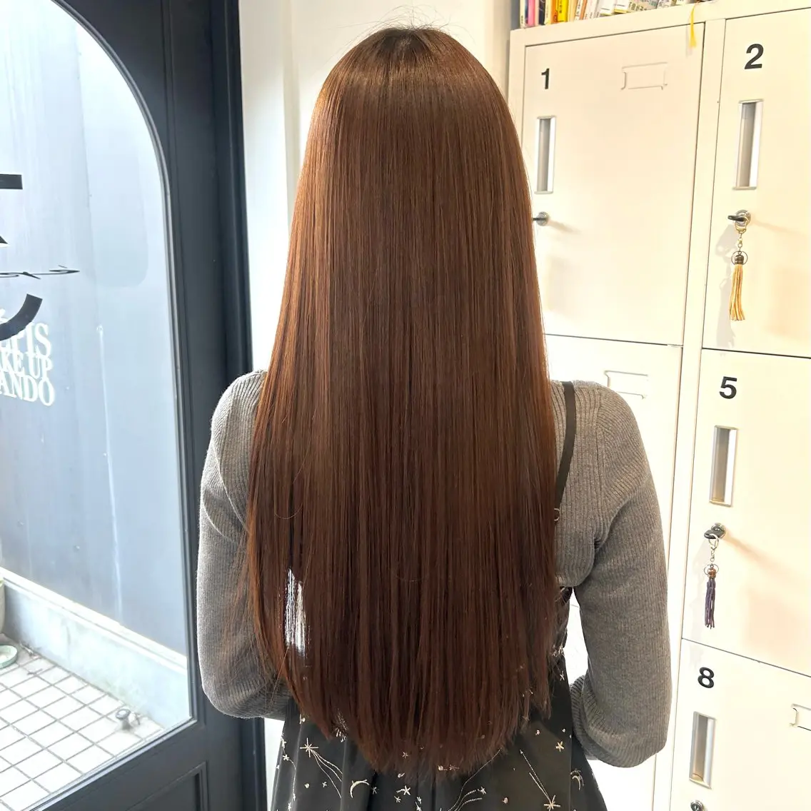 ロング カラー カット ヘアカラー トリートメント 安福 椎南のヘアスタイル