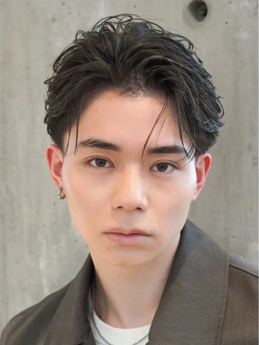 パーマ メンズ fifth 新谷 柚樹のヘアスタイル
