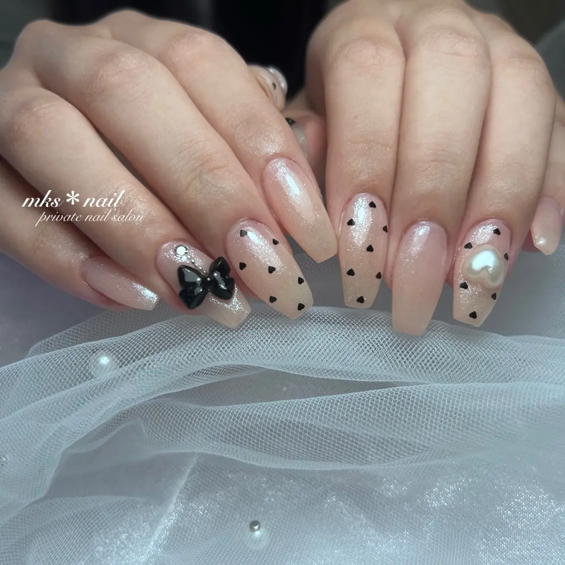 ネイル mks＊nail //  枚方長尾のネイルデザイン