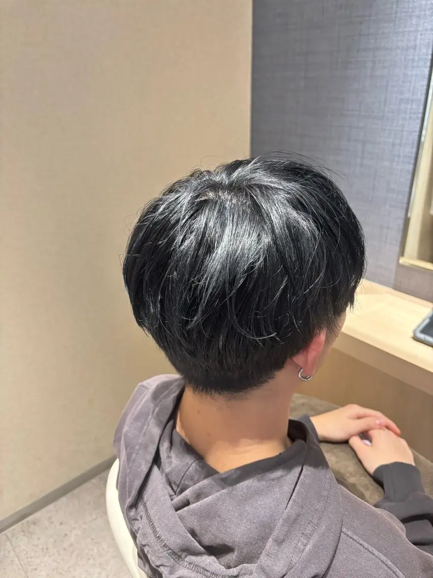 カラー ブルーカラー ヘアカラー 0円モデル🌷 🫧Akariのヘアスタイル
