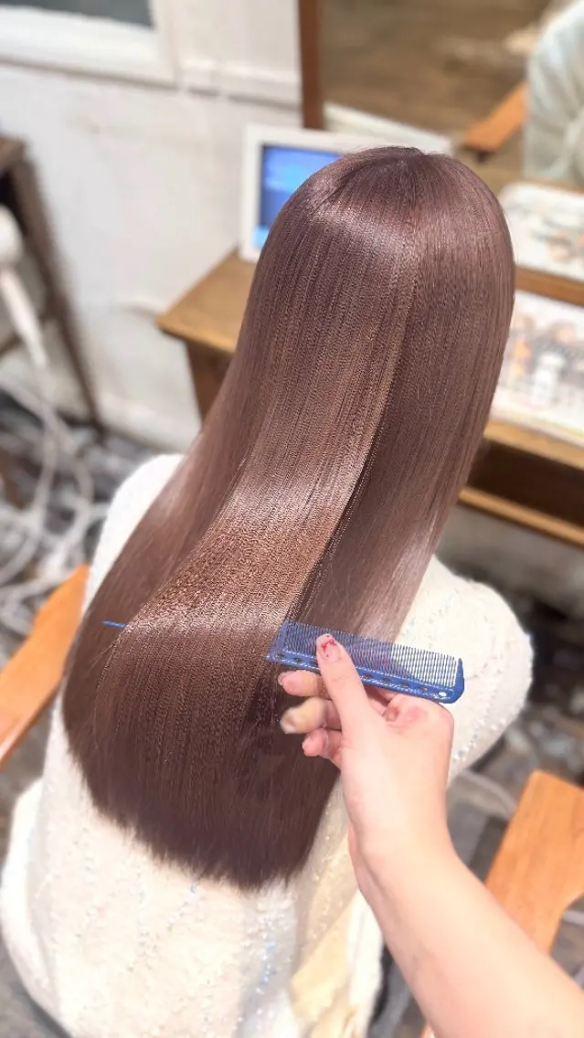 🌈ブリーチありダブルカラー！3stepトリートメント付き🌈の写真