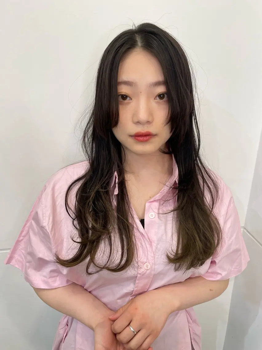 ロング 石川 理恵のヘアスタイル