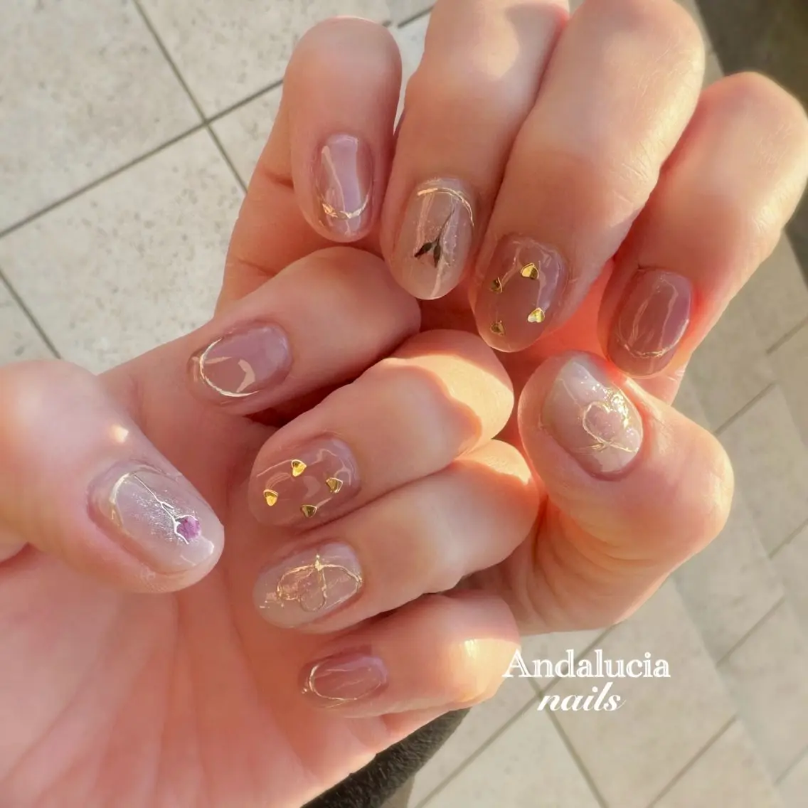 ネイル ハンドネイル Andalucia nailsのネイルデザイン