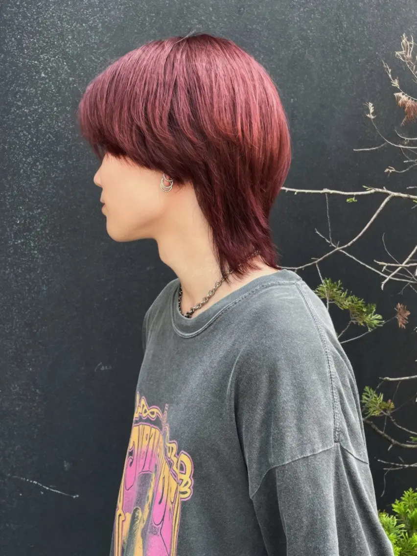 カラー メンズ 学生（メンズ向け） 学生 ヘアカラー トリートメント kawamata cocona🌿のヘアスタイル
