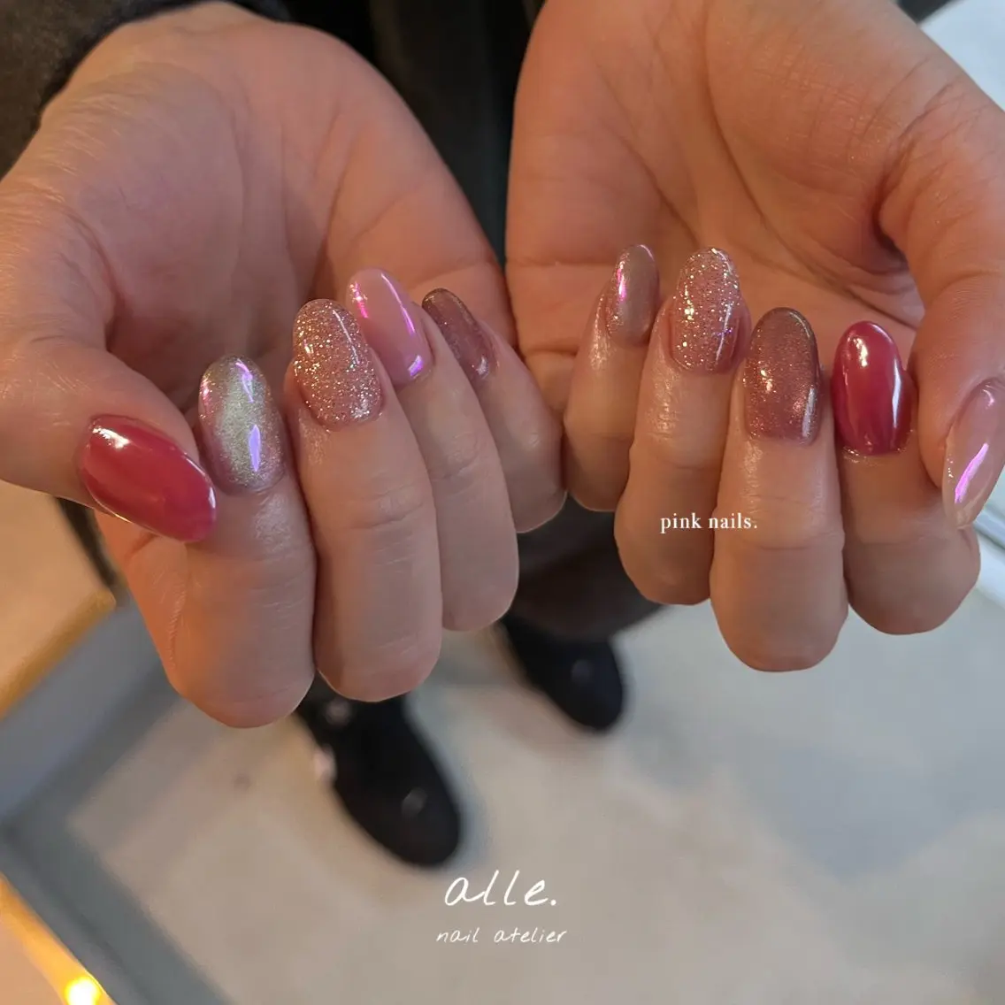 ネイル ハンドネイル atelier alle.のネイルデザイン