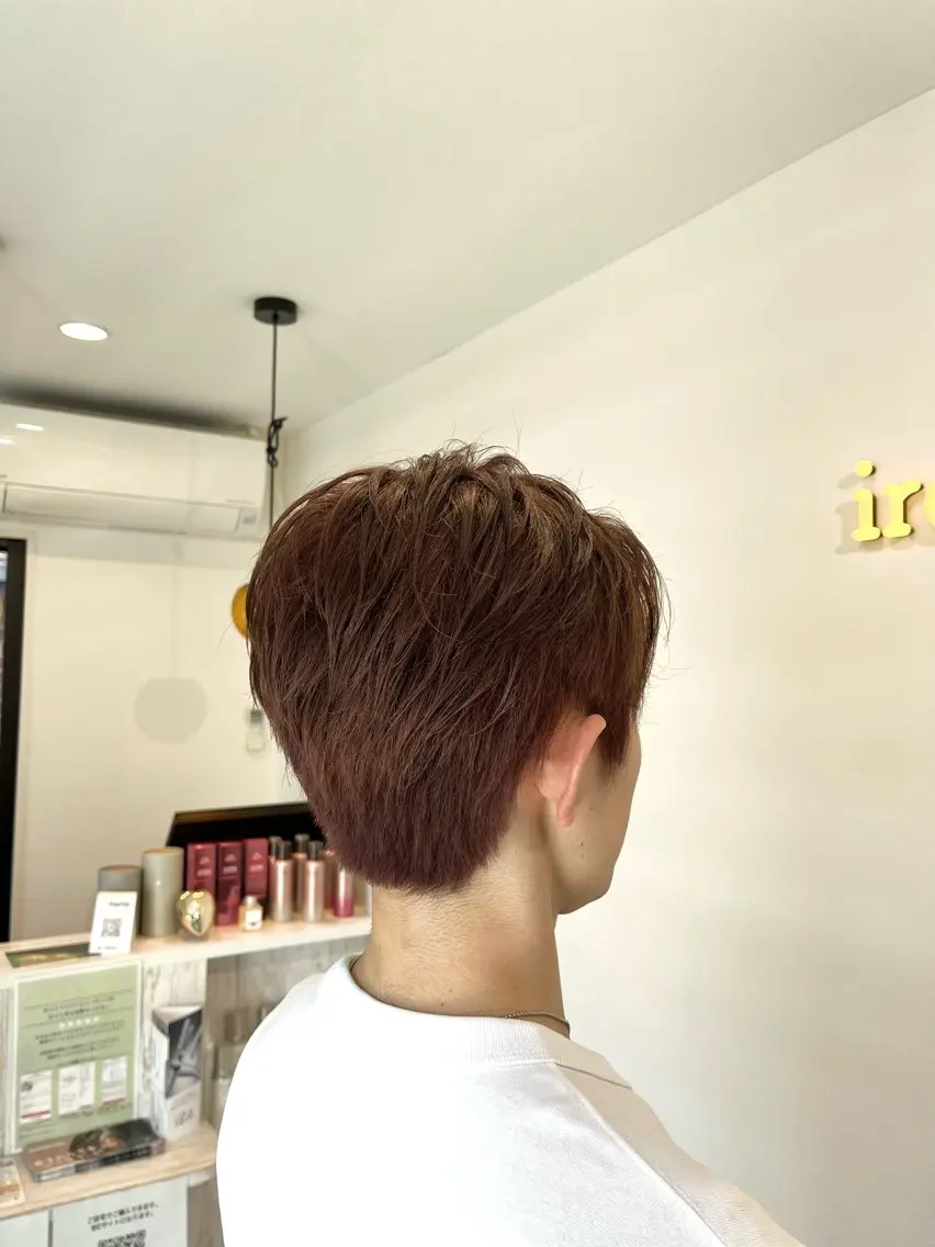 ショート カラー メンズ イロアイヘアー Renのヘアスタイル