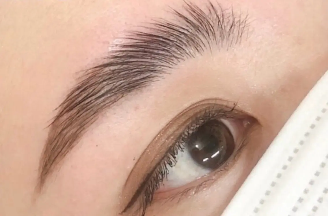 【メイクあり】眉毛WAXの写真