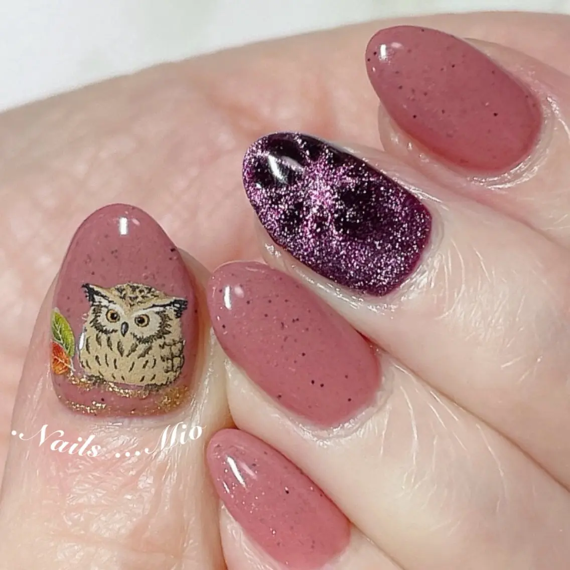 ネイル アートネイル ジェルネイル ワンカラーネイル .Nails Mio 赤羽西ネイルサロンのネイルデザイン