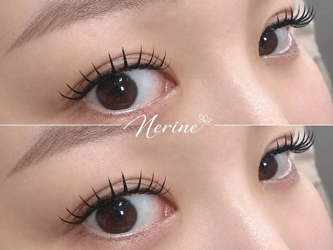 マツエク・マツパ フラットラッシュ Nerine ネリネのマツエク・マツパデザイン