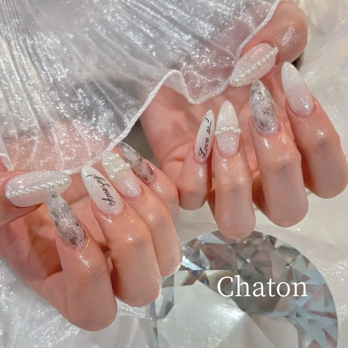 ネイル ハンドネイル chaton𓂃𓈒 MIKAMIのネイルデザイン