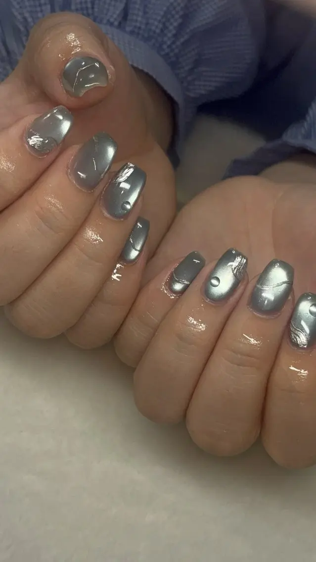 ネイル ハンドネイル Bitty💟 Marinのネイルデザイン