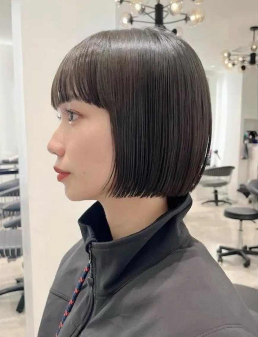 ショート 住谷 ゆりな　パーマ募集中のヘアスタイル