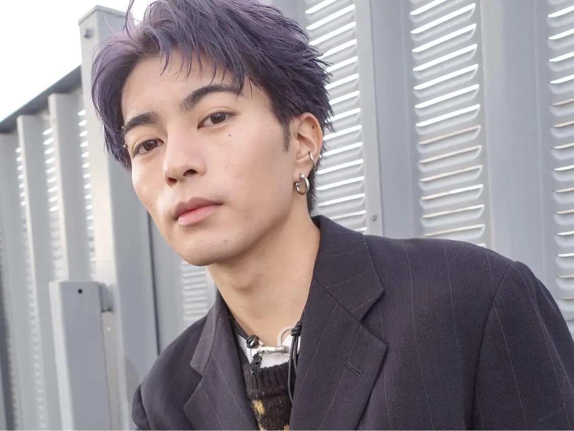 カラー メンズ カット ヘアカラー キタダ ヒロキのヘアスタイル