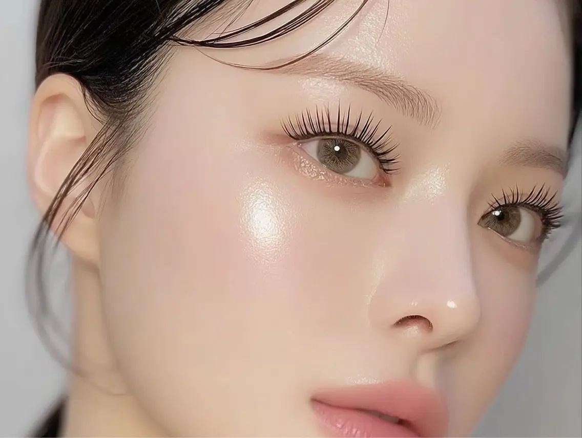 マツエク・マツパ 束感まつ毛 韓国風マツエク パリジェンヌラッシュリフト まつげパーマ 一重×まつ毛パーマ 束感まつげパーマ🩷 MOMOKAのマツエク・マツパデザイン