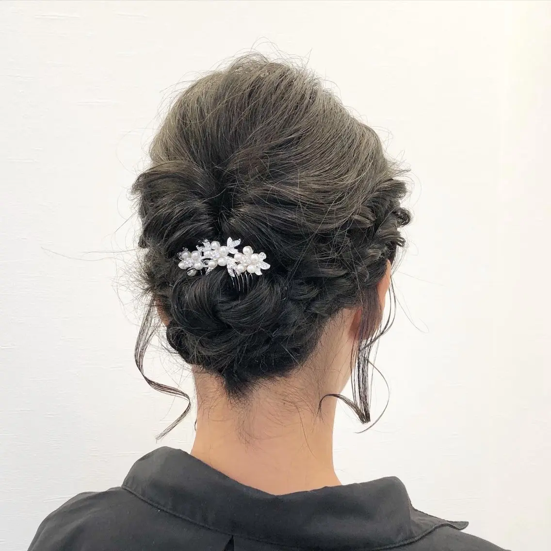ヘアアレンジ ツノガイ エリのヘアスタイル