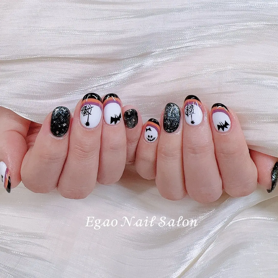 ネイル フットネイル ジェルネイル 韓国ネイル マグネットネイル メンズネイル ハンドネイル EGAO NAIL 錦糸町店のネイルデザイン