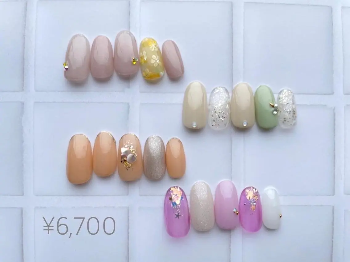 ネイル Shimmer Nail⋆*✩のネイルデザイン