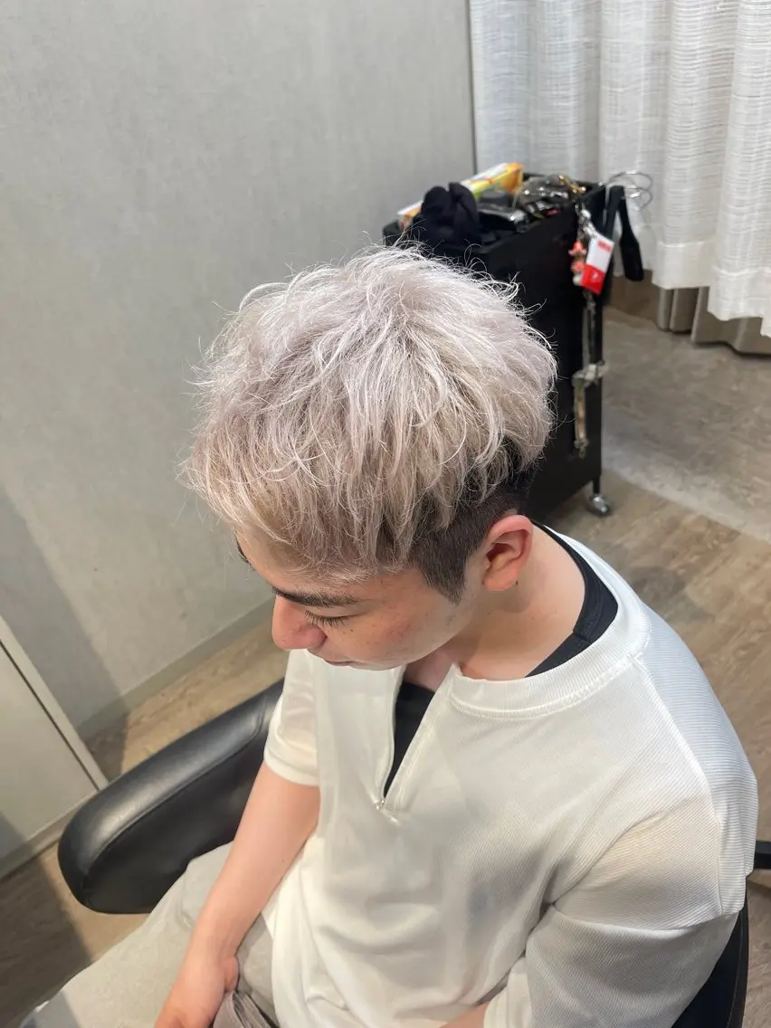 カラー メンズ ヘアカラー ANDIAMO SAKAE🍁楓のヘアスタイル
