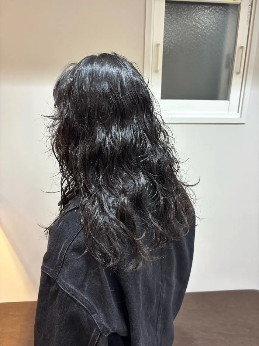 ロング カット パーマ レイヤー/パーマ hirokoのヘアスタイル